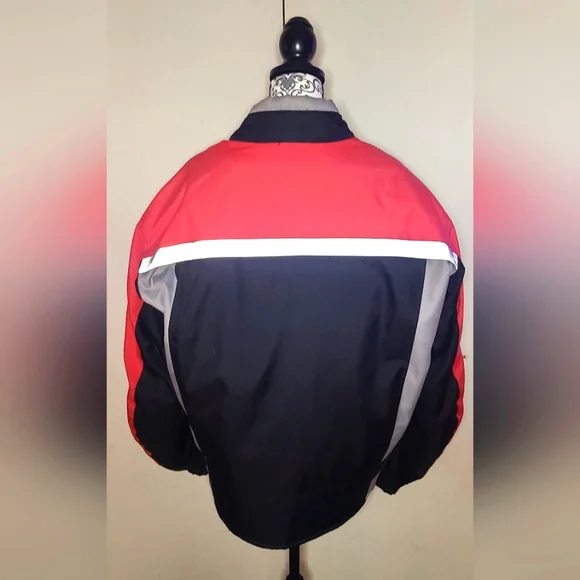 Vintage LATRAK LT Motorcycle Alpine Jacket Men's XL with back/arm padding - Picture 1 of 5